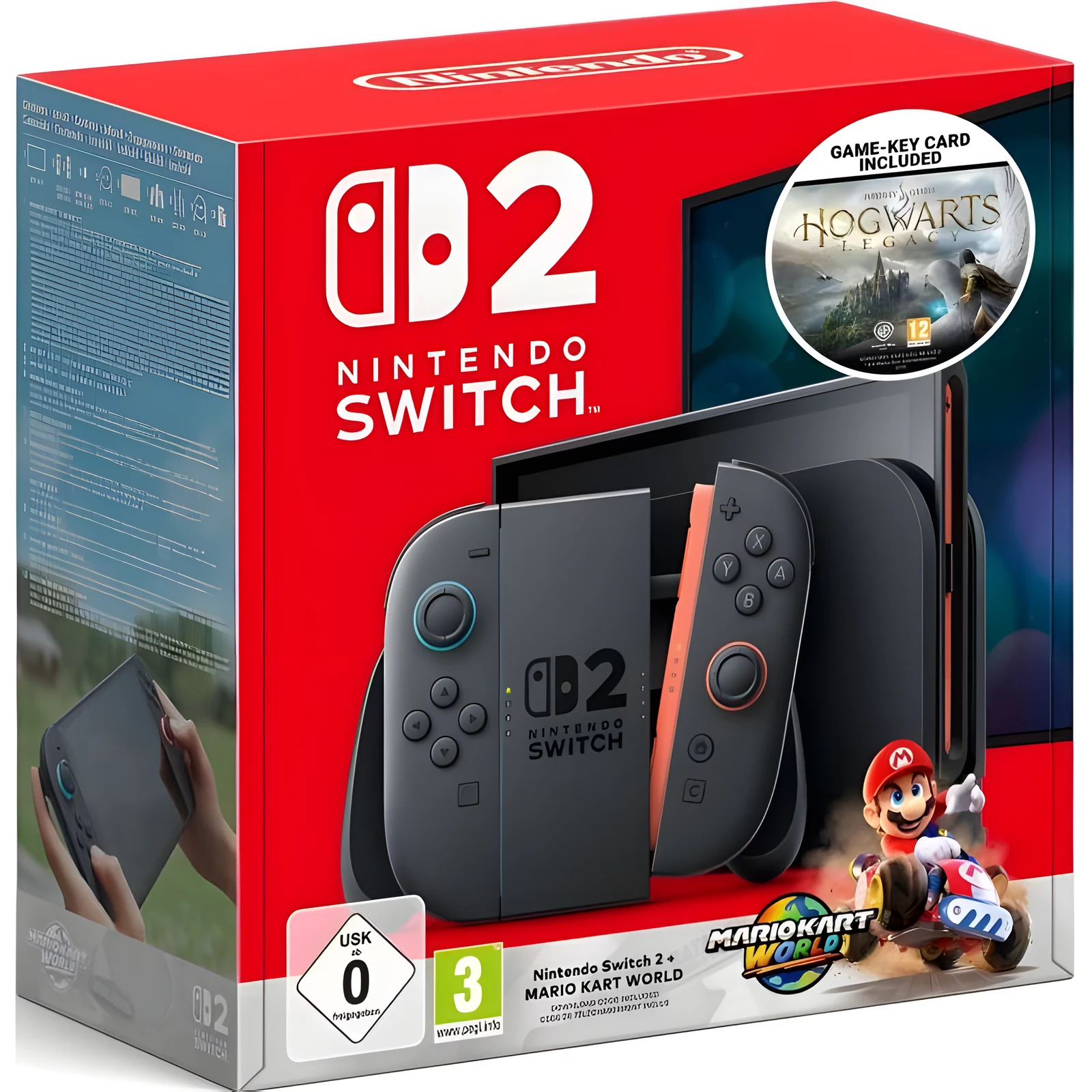 NINTENDO Switch 2 + Mario+Hogwarts Legacy — zdjęcie 1 z 5