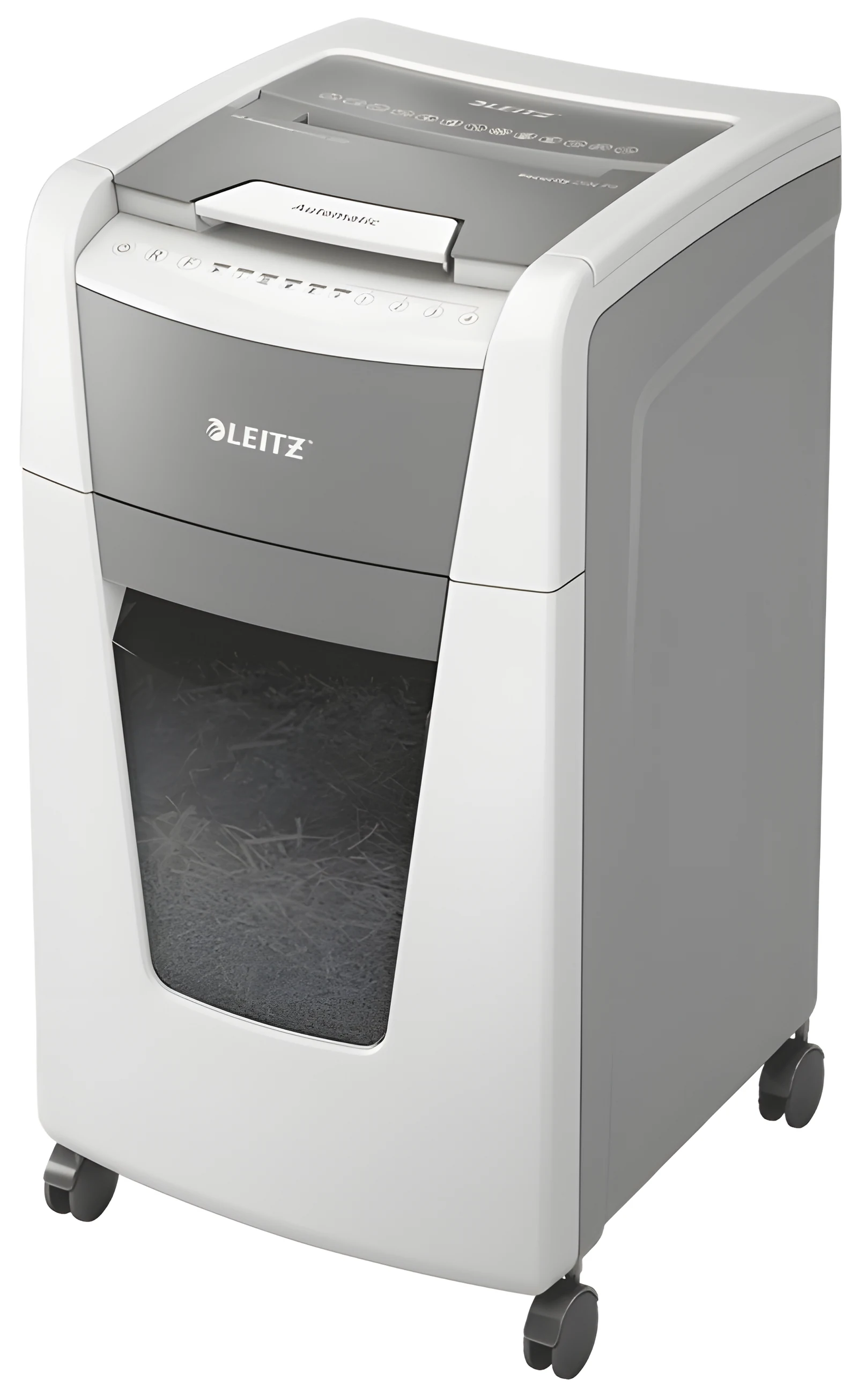 Niszczarka Leitz IQ AutoFeed 300, 300 kartek, 60 l kosz — zdjęcie 1 z 8