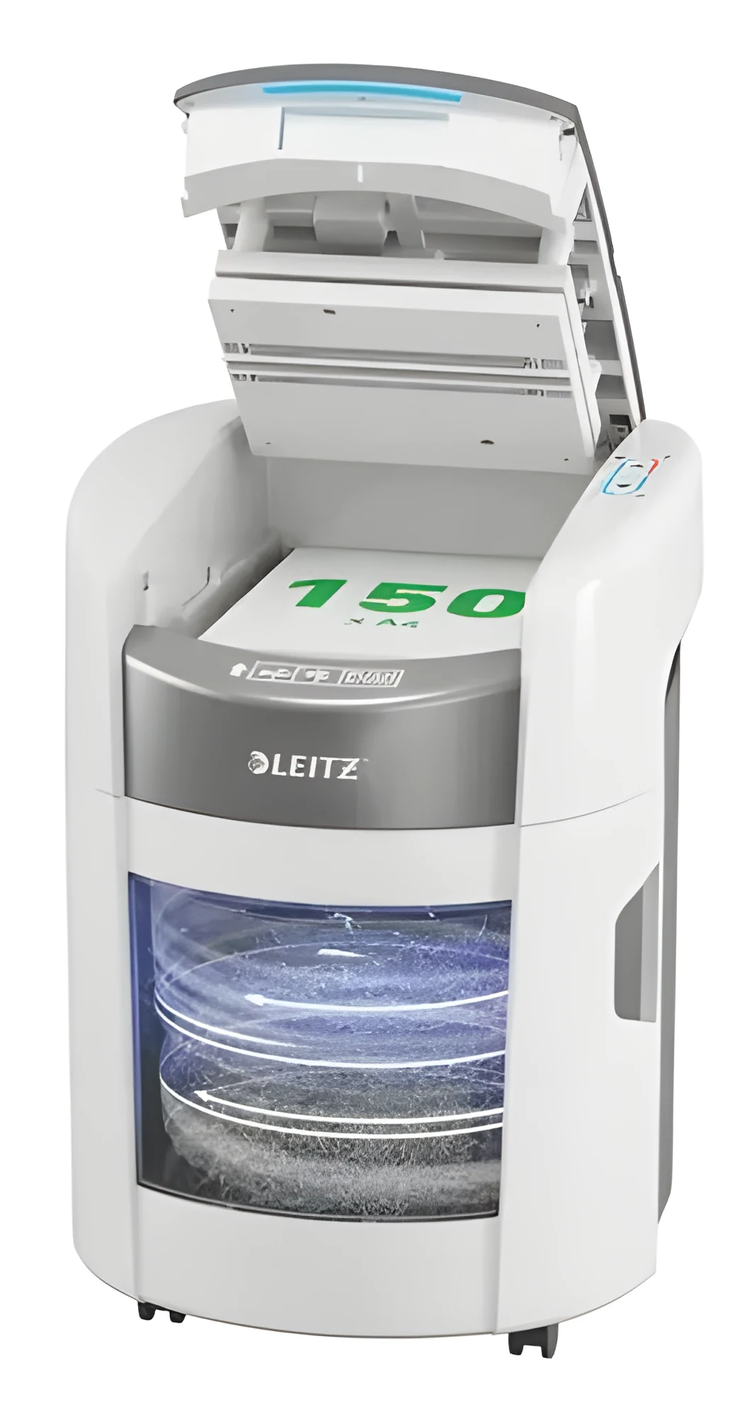 Niszczarka Leitz IQ Optimax AutoFeed 150, P5, 150 kartek, 15 l kosz