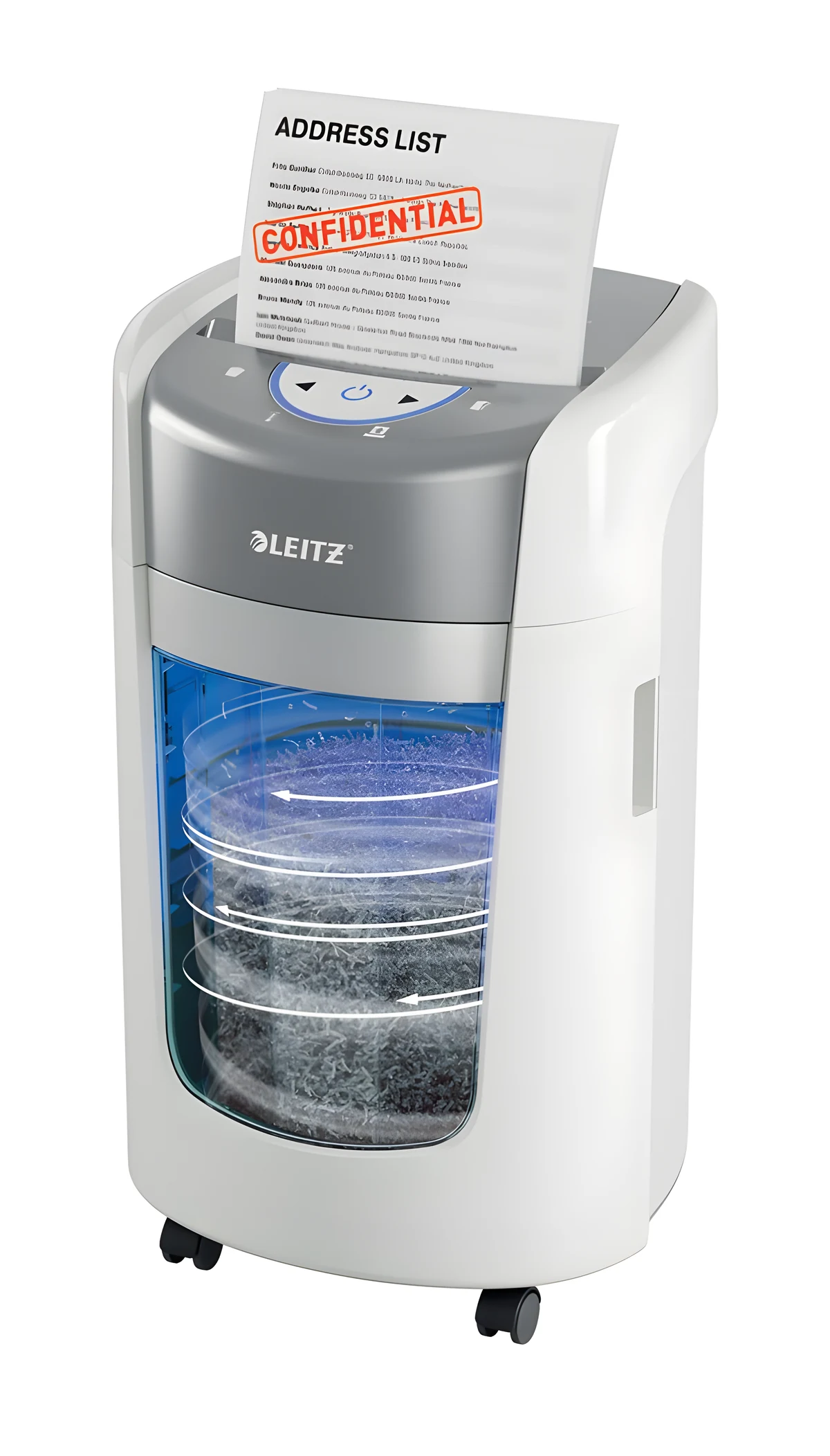 Niszczarka Leitz IQ OptiMax Home Office 225, 15l