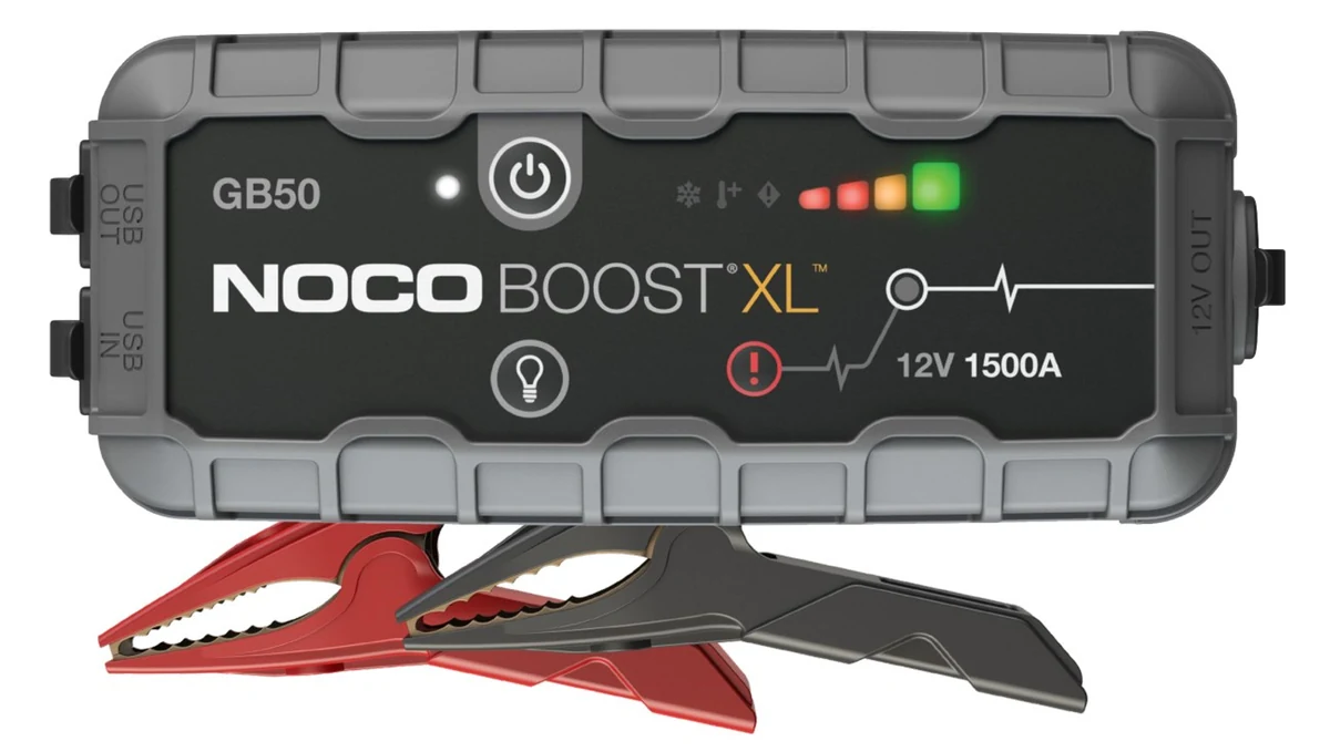 NOCO GB50 Boost 12V 1500A Jump Starter - Czarny/Szary