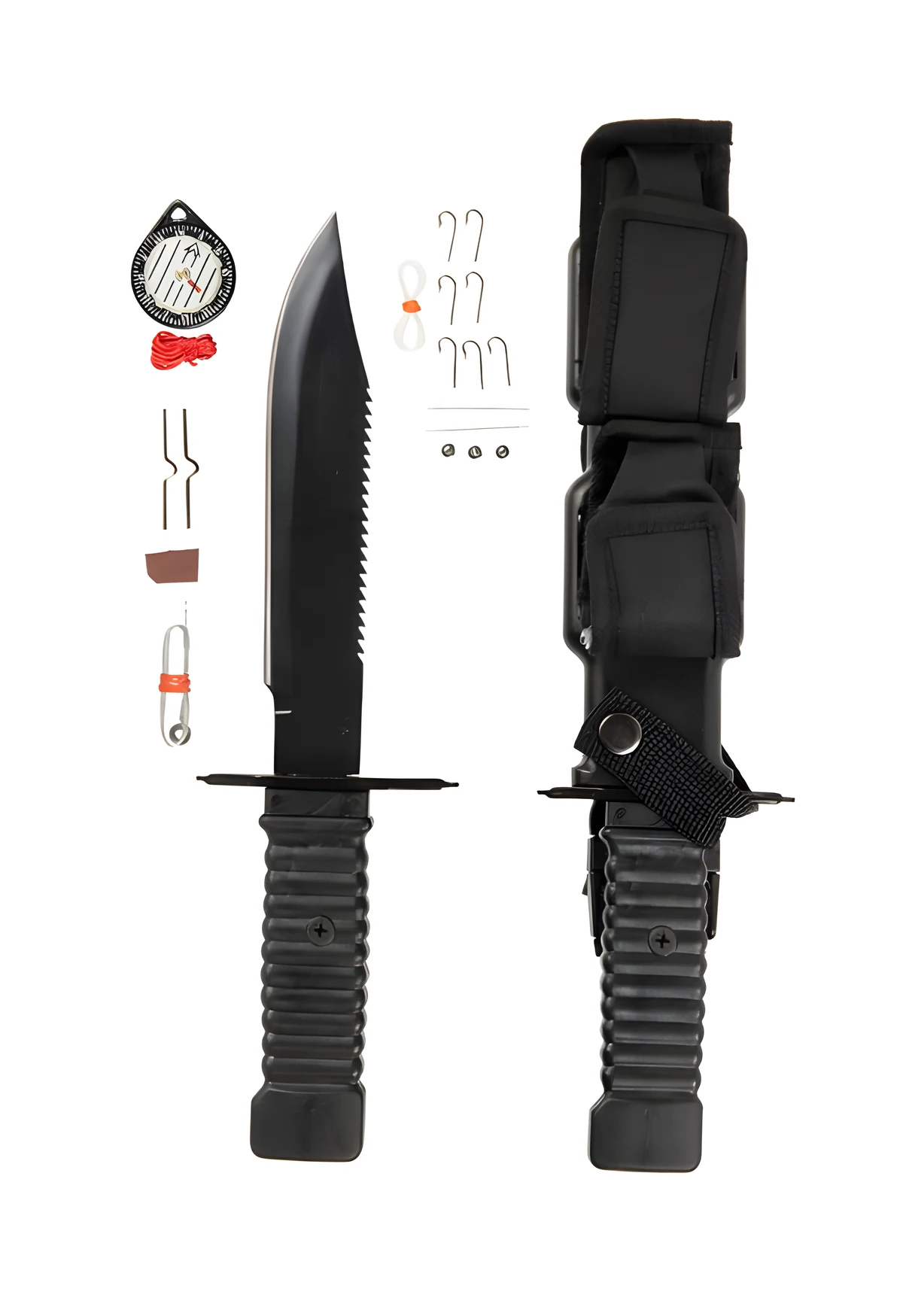 Nóż Mil-Tec Special Forces Survival Knife - Czarny