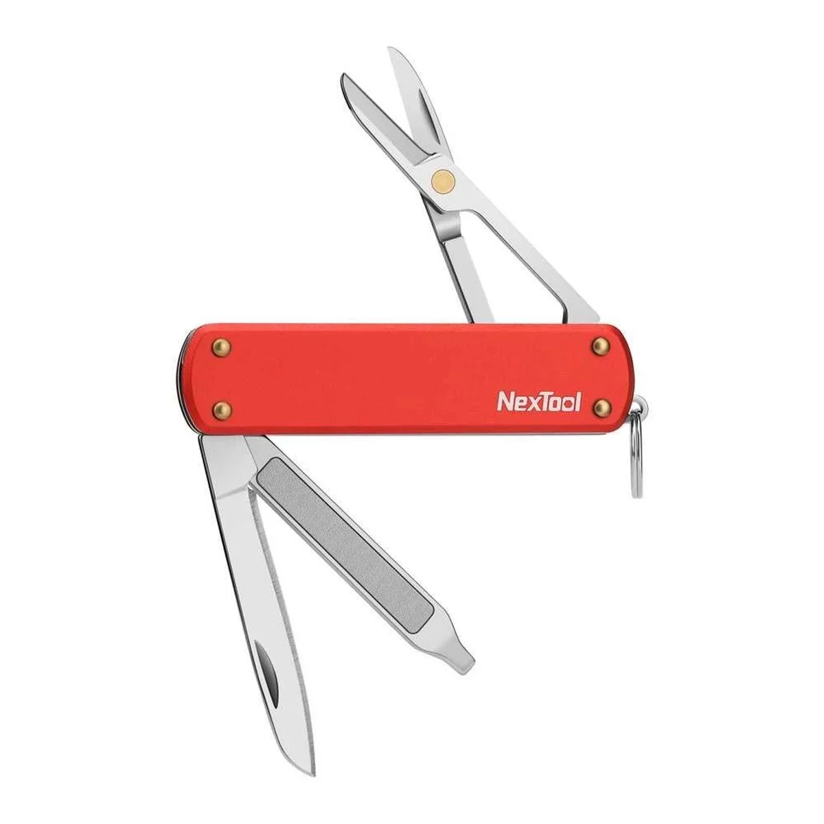 Nóż wielofunkcyjny NexTool Mini NE0142, czerwony