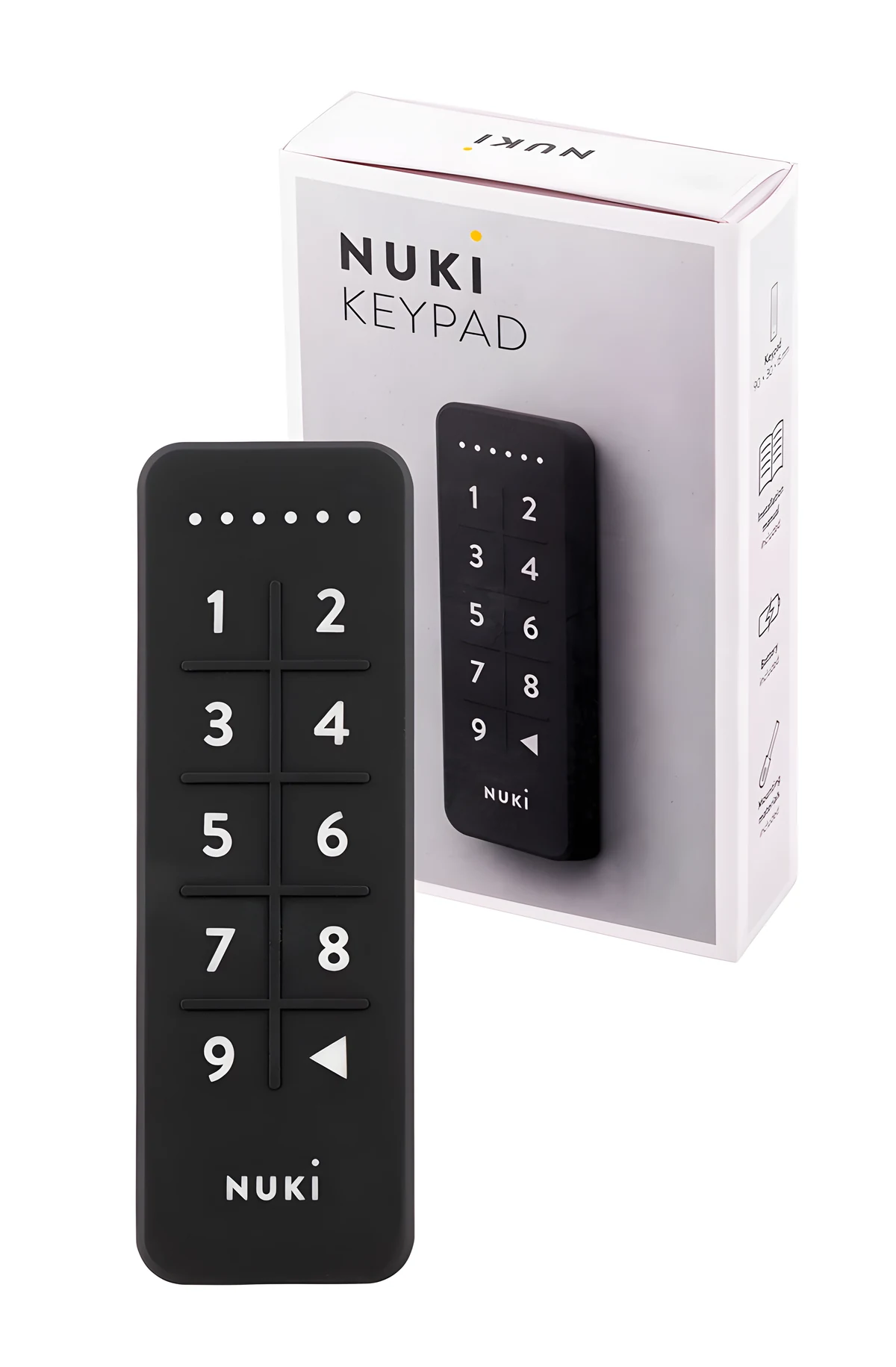 Nuki Keypad - Zamki Kodowe IP65 Czarny
