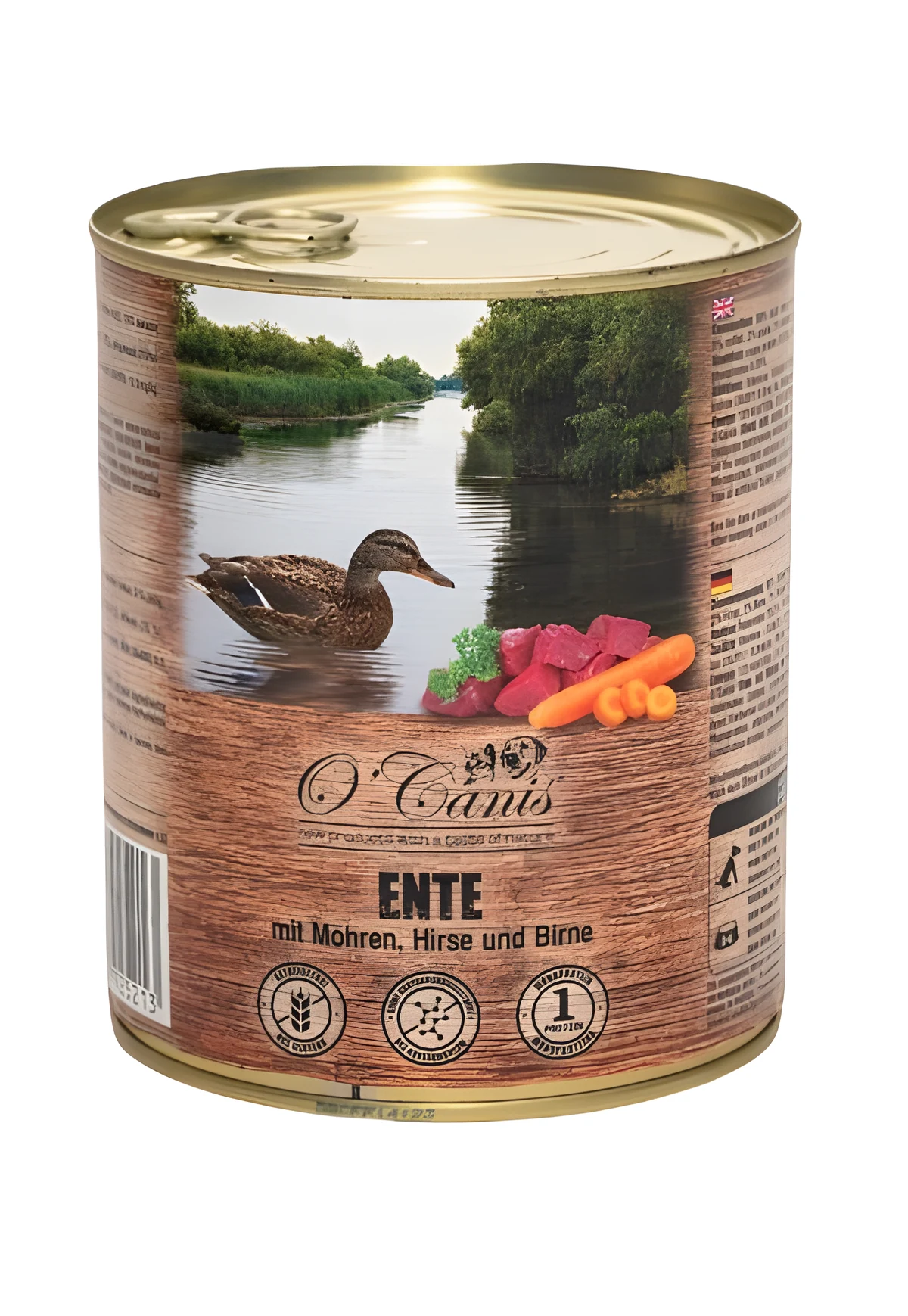 O'CANIS Kaczka, proso, marchew - 800 g