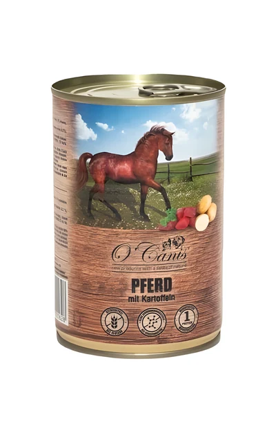 O'Canis Mokra Karma dla Psa - Konina z Ziemniakami, 400 g