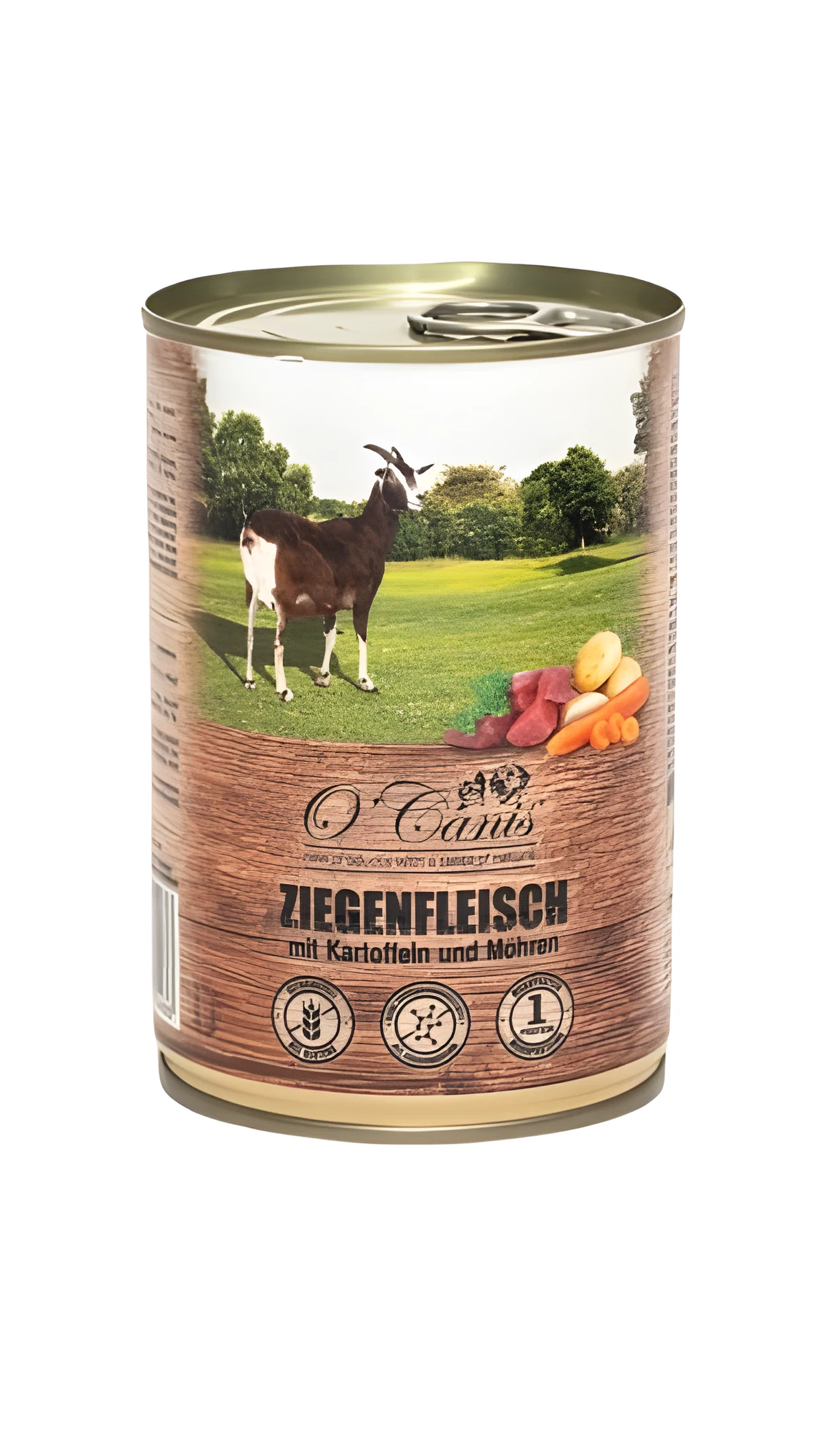 O'CANIS Koza z ziemniakami, pietruszką i marchewką - 400 g