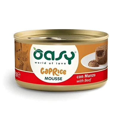 Oasy Caprice Mousse z wołowiną 85g