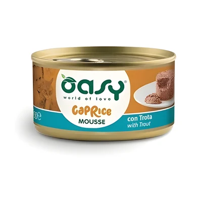Oasy Caprice Mousse z pstrągiem 85g