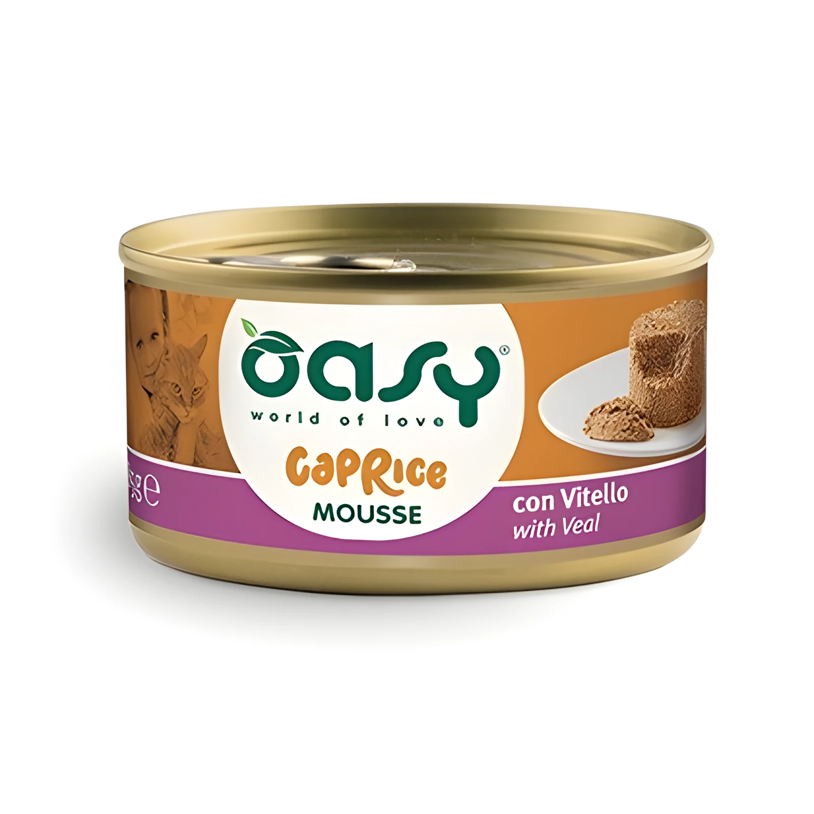 Oasy Caprice Mousse with Veal 85gr — zdjęcie 1 z 2