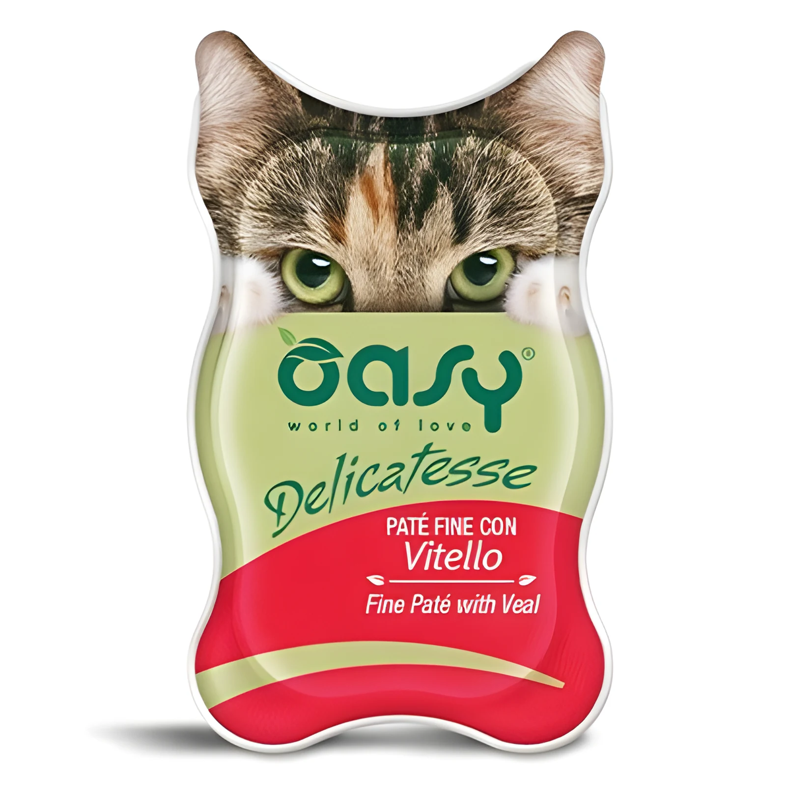 Oasy Delicatese Veal 85gr - Karma Mokra