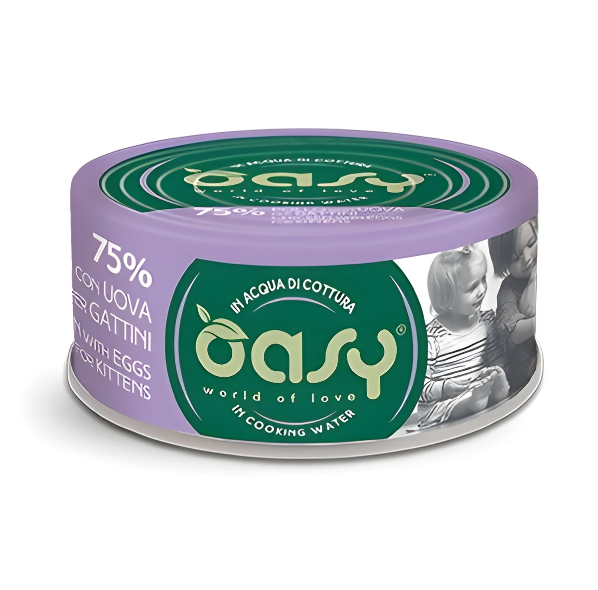 Oasy More Love Chicken with Eggs 70g for Kittens