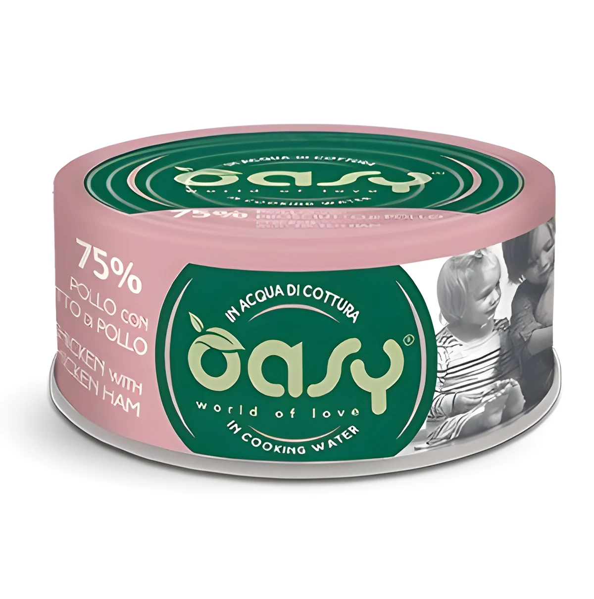 Oasy More Love Chicken with Ham 70gr
