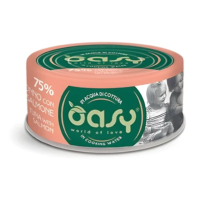 Oasy More Love Tuńczyk z Łososiem 70g - Mokra Karma dla Kota