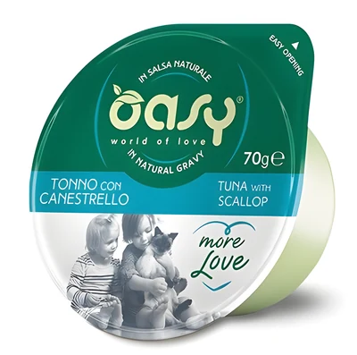 Oasy More Love Tuńczyk z Przegrzebkiem - saszetka 70g