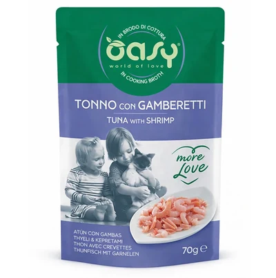 Oasy More Love Tuńczyk z krewetkami 70g