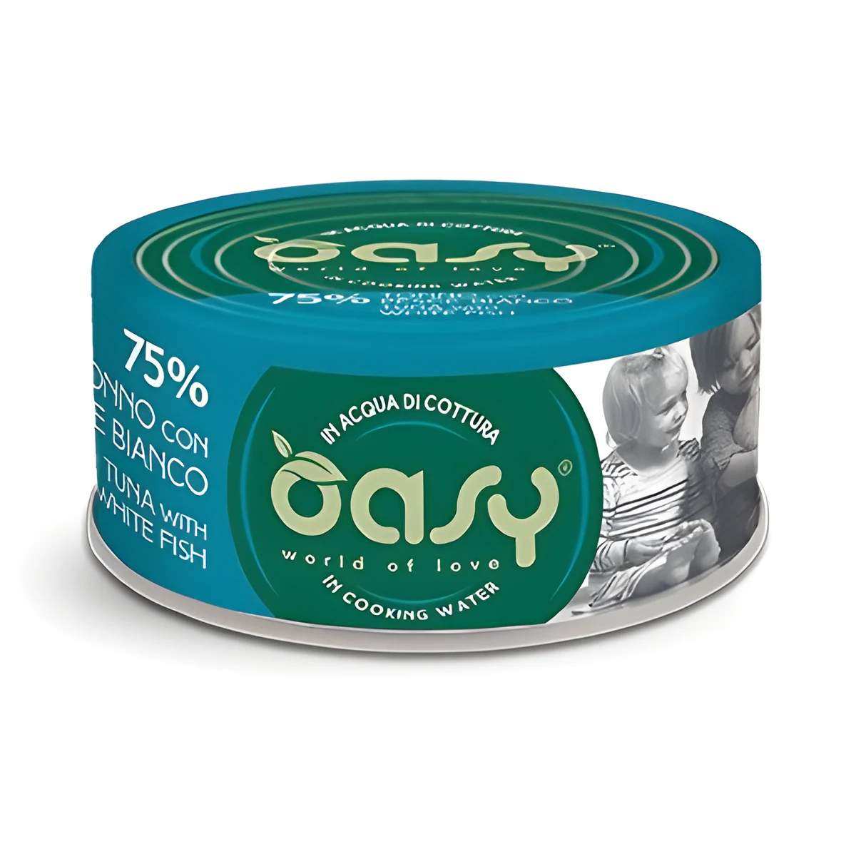 Oasy More Love Tuna with White Fish 70gr