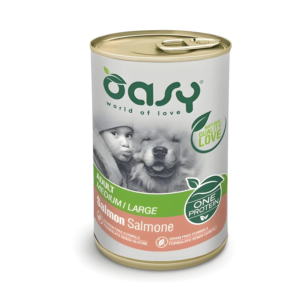 Oasy One Protein Adult Medium/Large Salmon 400gr