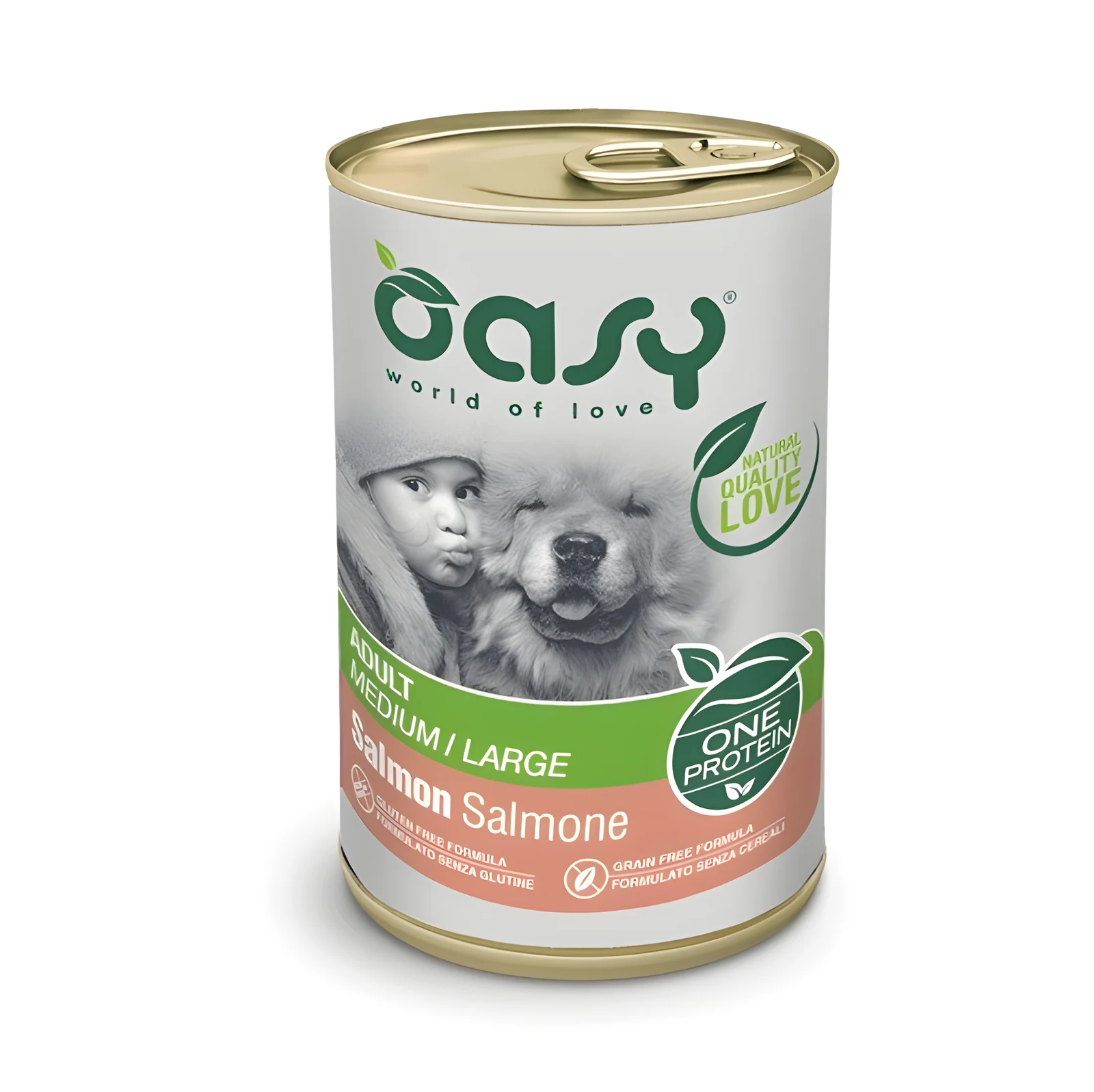 Oasy One Protein Adult Medium/Large Salmon 400gr