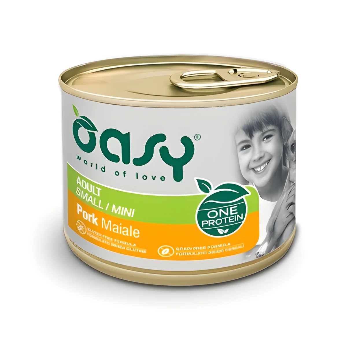 Oasy One Protein Adult Small/Mini Pork 200gr
