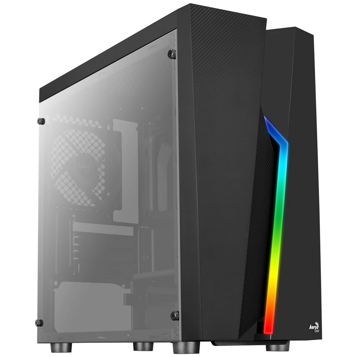 Obudowa Aerocool PGS Bolt Mini Black RGB