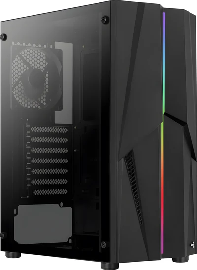 Obudowa AEROCOOL PGS MECHA-G-BK-v1 RGB czarna
