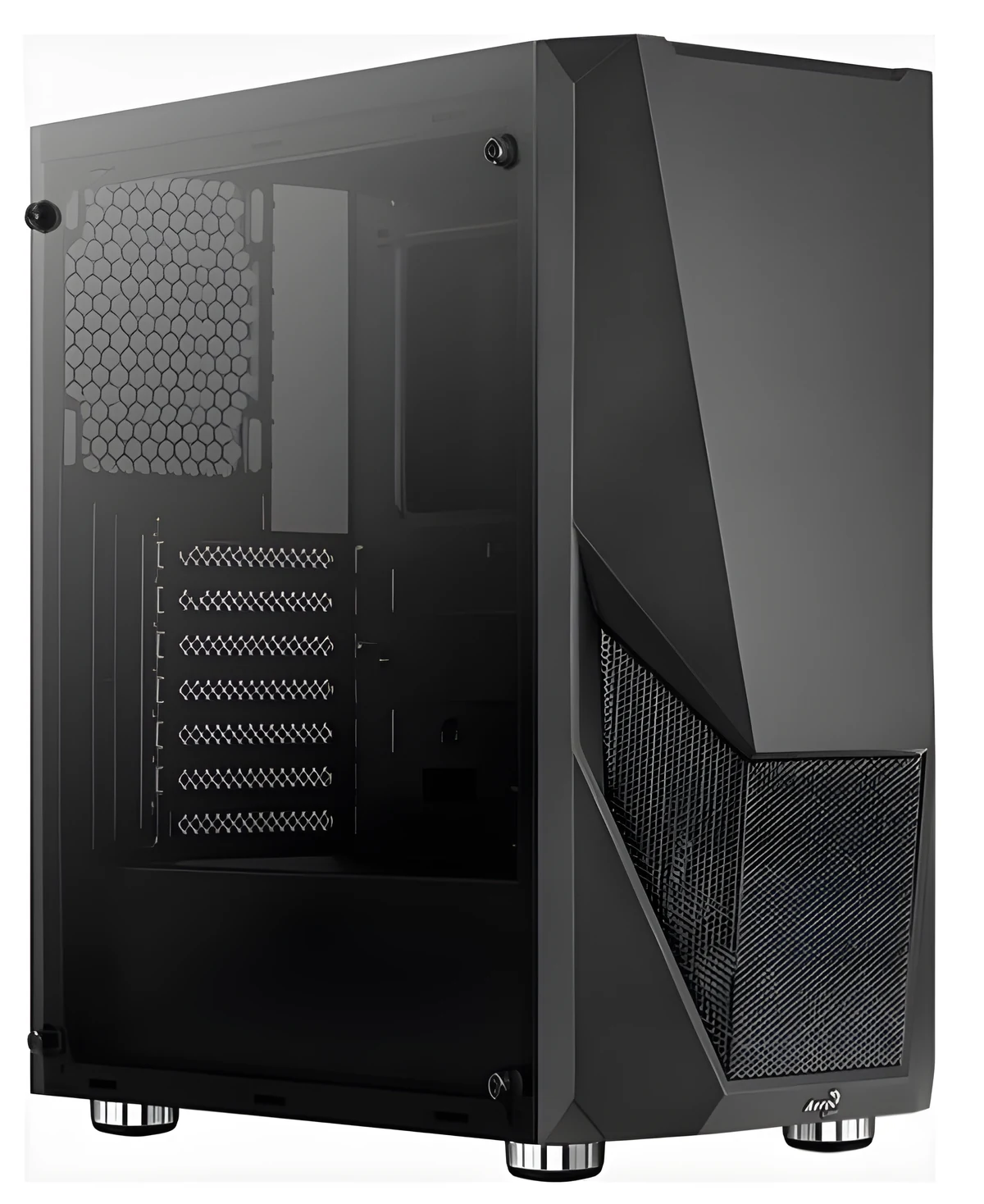 Obudowa Aerocool PGS Zauron FRGB-G-BK-v1 Czarna