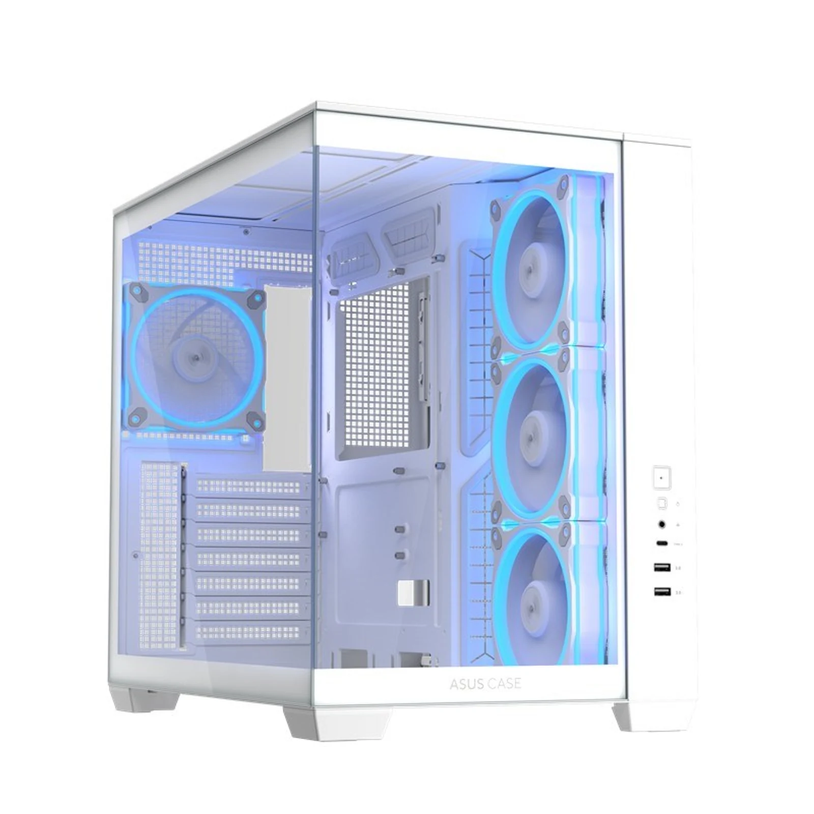 Obudowa Asus A32 PLUS TG ARGB White