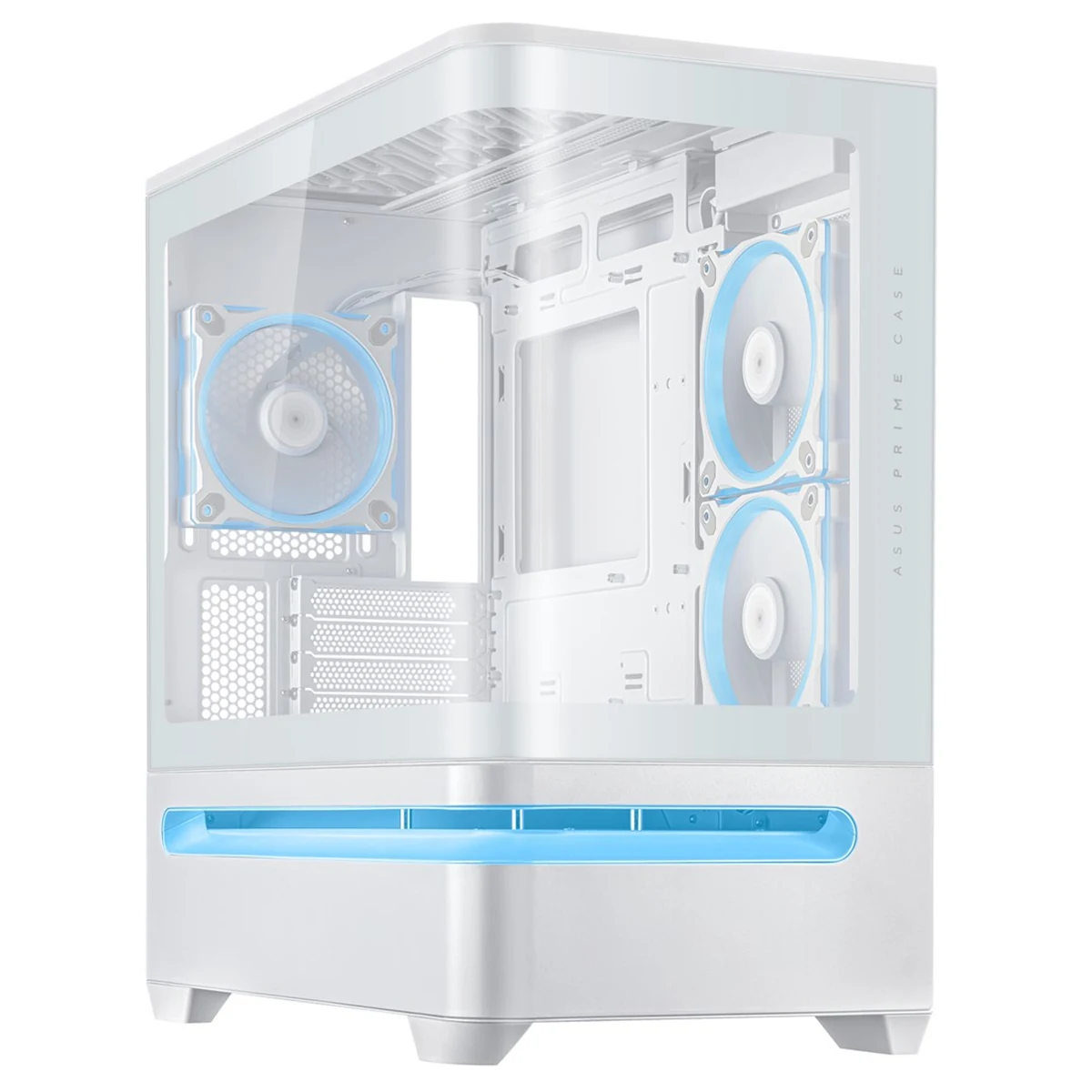 Obudowa ASUS PRIME AP202 TG ARGB Biała