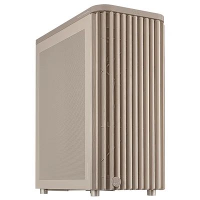 Obudowa Asus PROART PA401 Beżowa Drewno-Metal z wentylatorami PWM