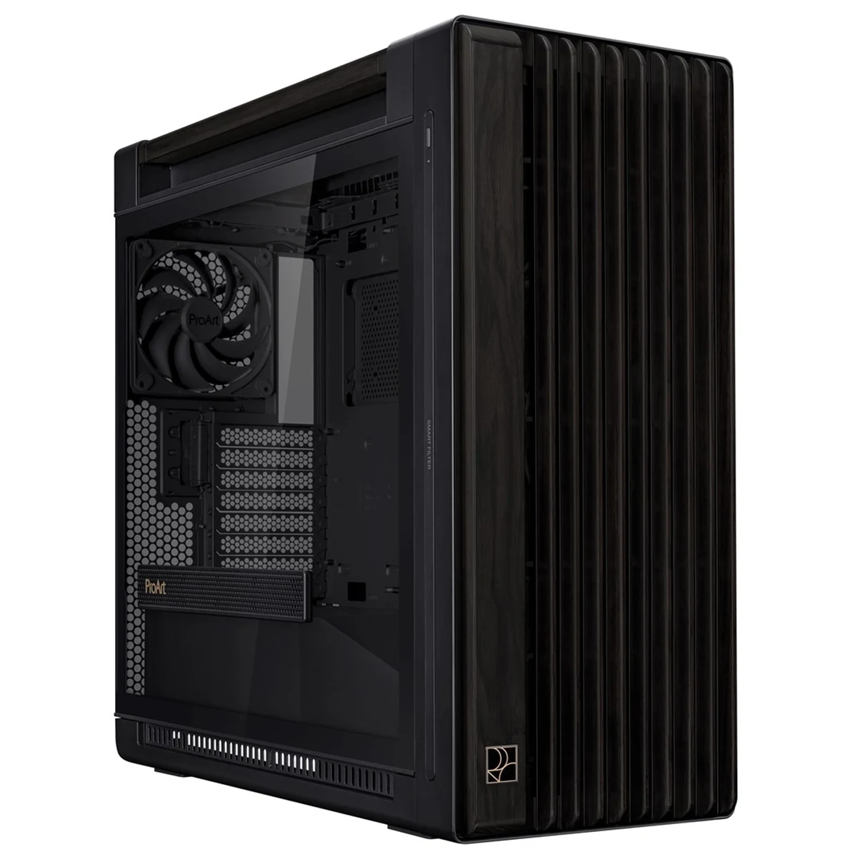 Obudowa ASUS PROART PA602 WOOD TG PWM Black