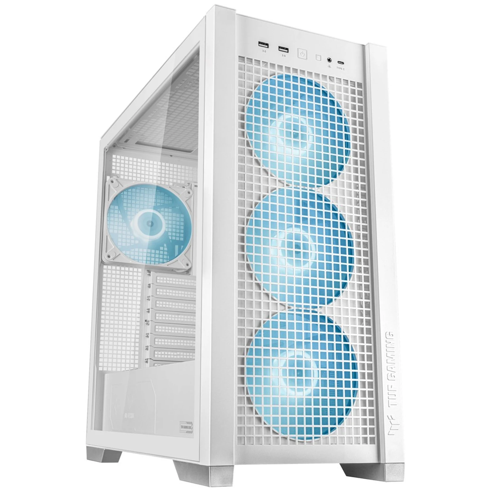 Obudowa Asus TUF Gaming GT302 TG ARGB Biała — zdjęcie 1 z 8