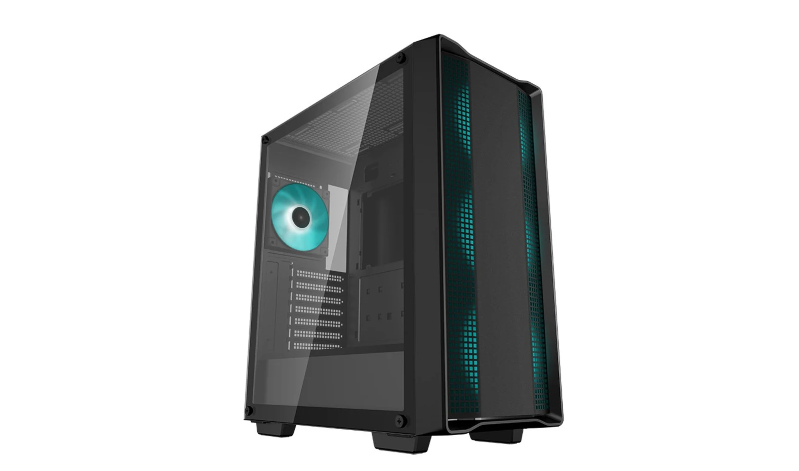 Obudowa DeepCool CC560 V2 - Czarna, Oświetlona — zdjęcie 1 z 8