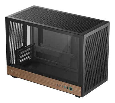 Obudowa DeepCool CH260 WOOD - drewniana obudowa ATX z oknem