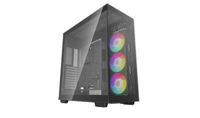 Obudowa DeepCool CH780 Black - ATX, szklany panel