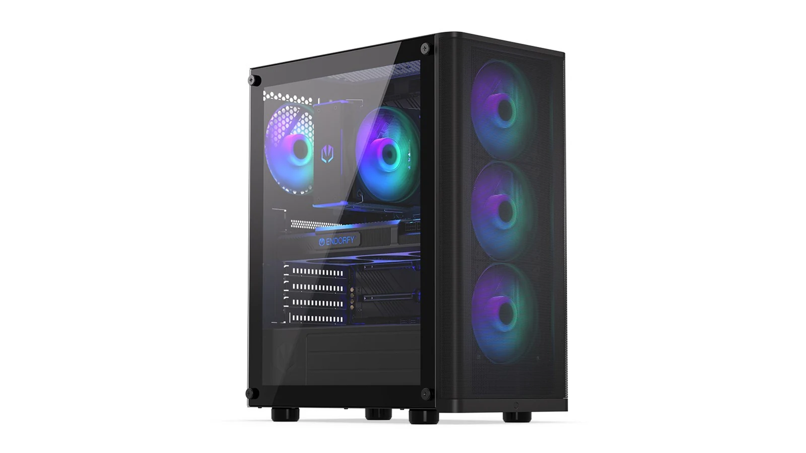 Obudowa ENDORFY Ventum 200 ARGB ATX - z podświetleniem ARGB — zdjęcie 1 z 8