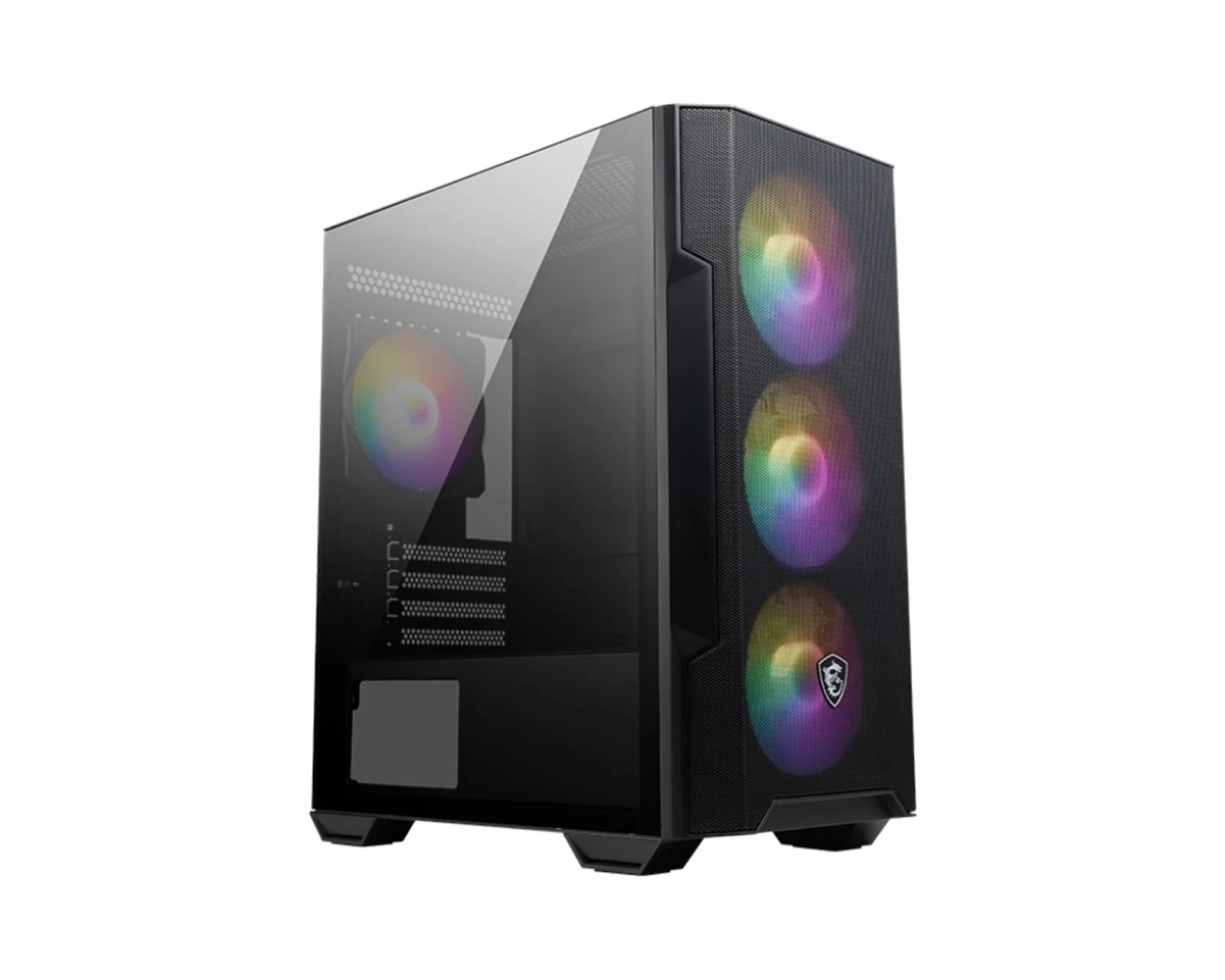 Obudowa MSI MAG FORGE M100R z hartowanym szkłem — zdjęcie 1 z 5