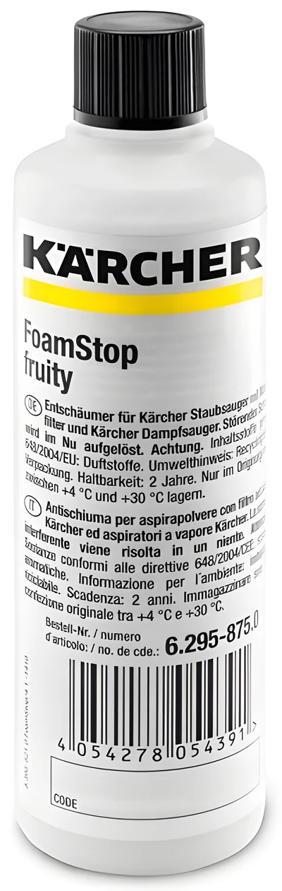 Odpieniacz Kärcher - płyn do usuwania piany, 125 ml, owocowy aromat