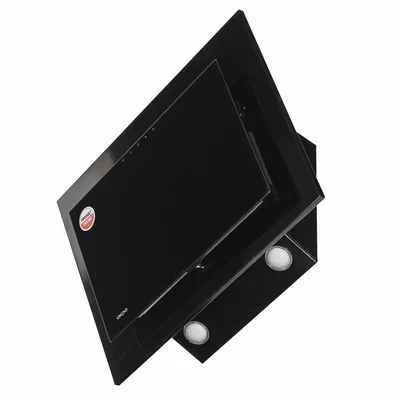 Okap kominowy AKPO WK-4 NERO ECO 50 cm | LED liniowy | czarny (OUTLET)