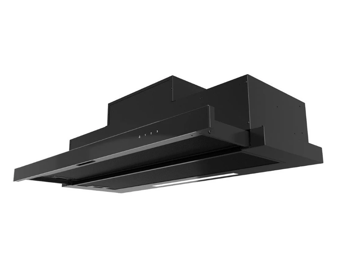 Okap teleskopowy MAAN Corona Touch Bis 60 cm | sterowanie dotykowe | LED | czarny (OUTLET)
