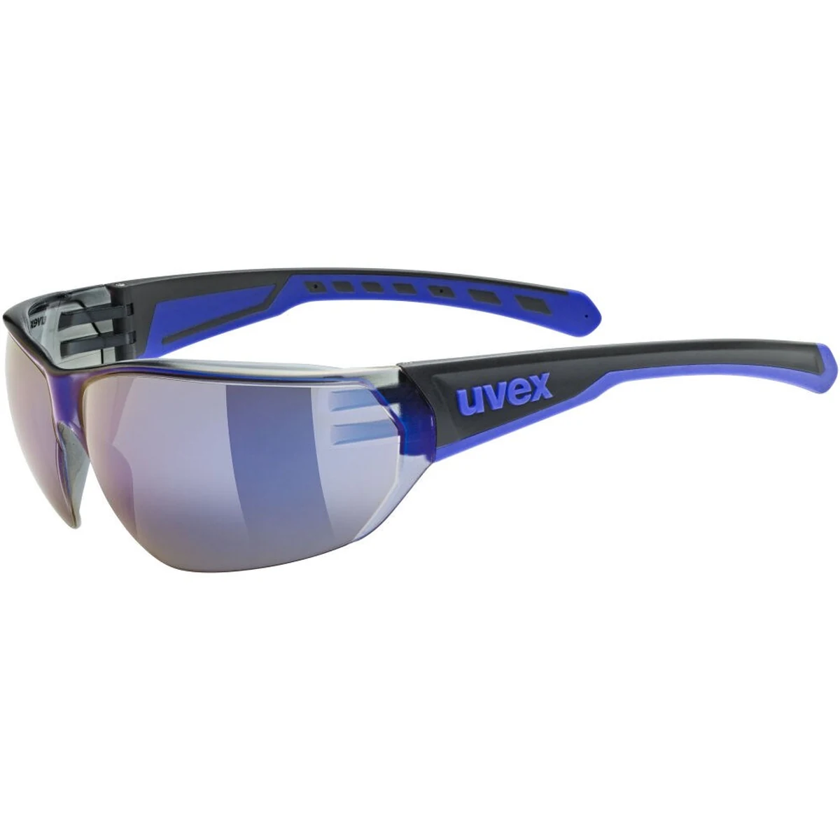 Okulary rowerowe UVEX Equate czarne/blekitne