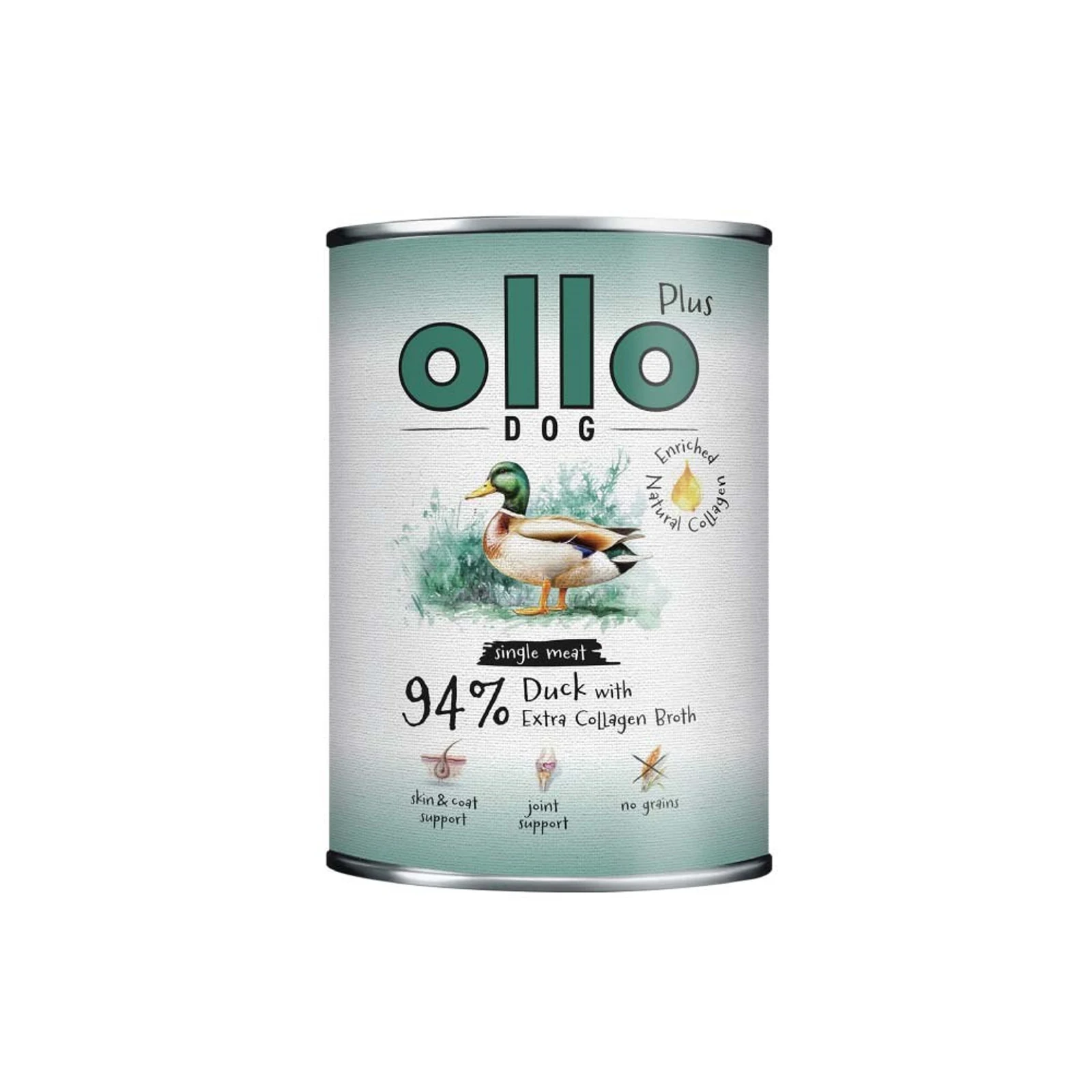Ollo Plus Karma Mokra z Kaczką i Kolagenem 800g — zdjęcie 1 z 3