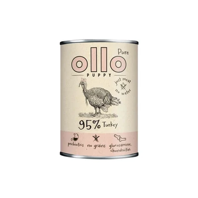 Ollo Puppy Pure Indyk 400g - Mokra karma dla szczeniąt