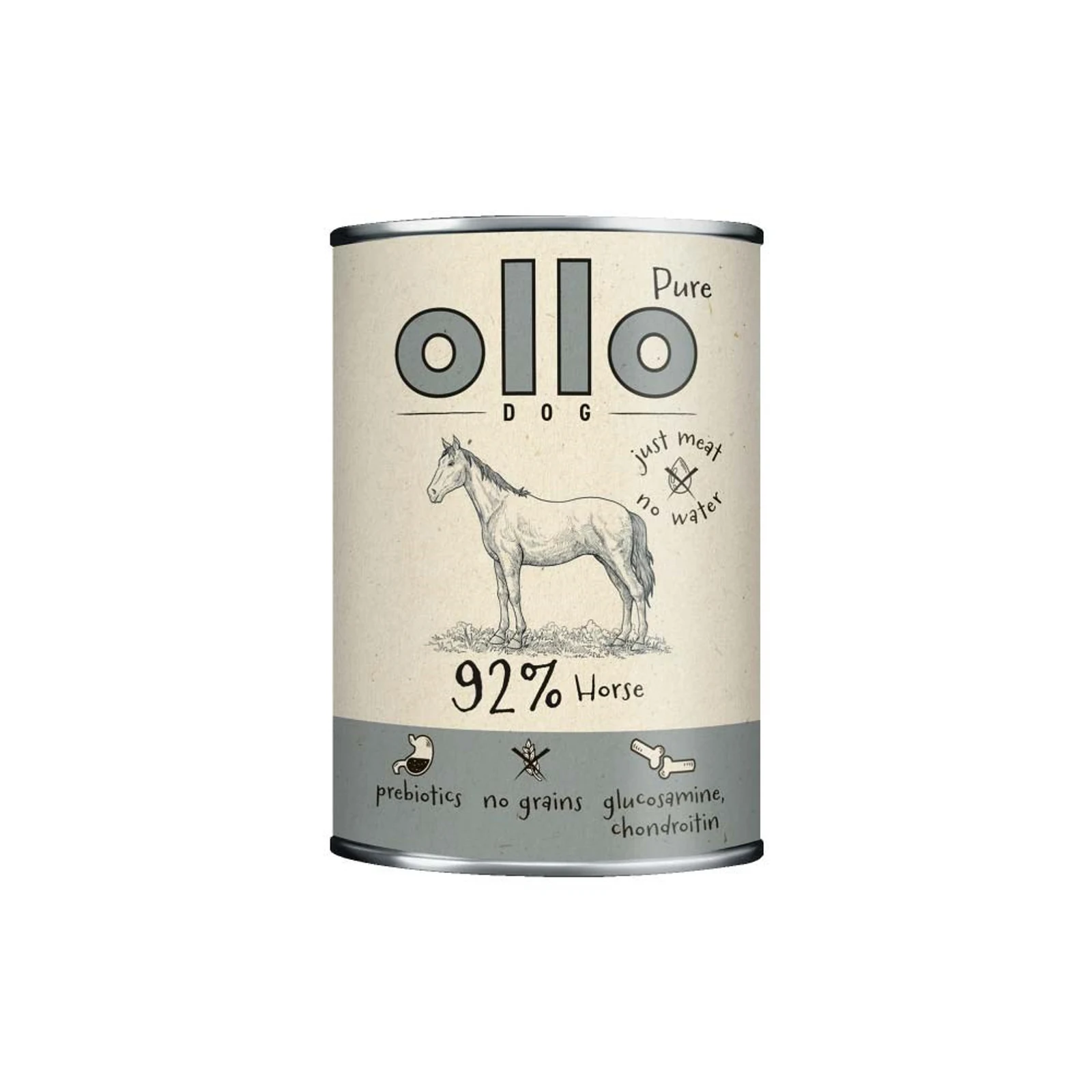 Ollo Pure Koń 400g - Mokra Karma — zdjęcie 1 z 6