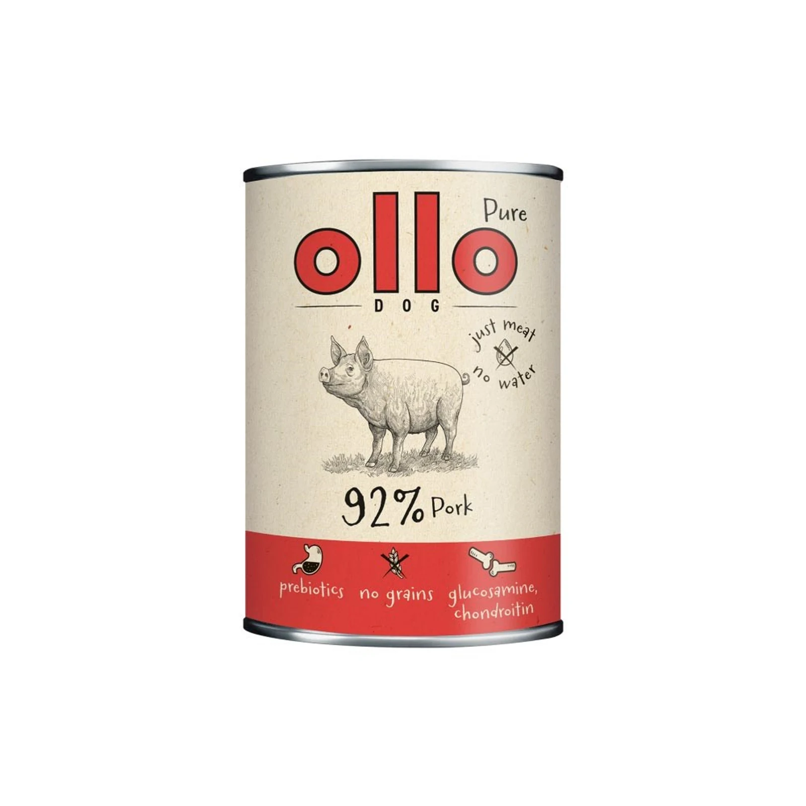 Ollo Pure Wieprzowina 850g - Karma Mokra — zdjęcie 1 z 8