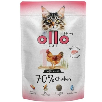 Ollo saszetka dla kota Kurczak 85 g