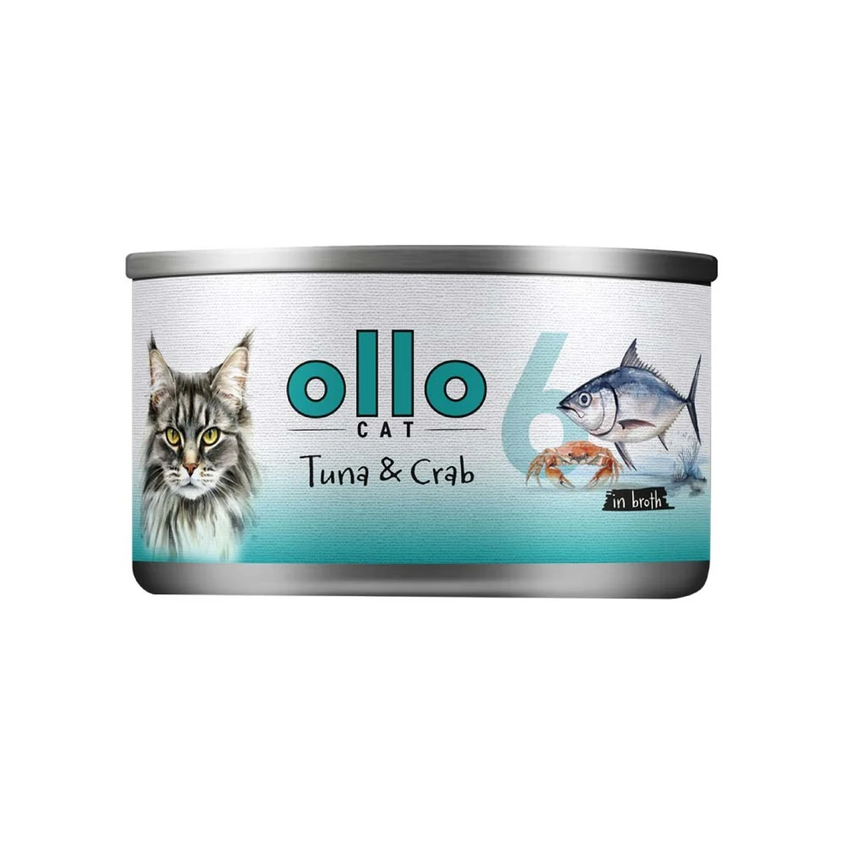 Ollo Tuna with Crab in Broth 70g