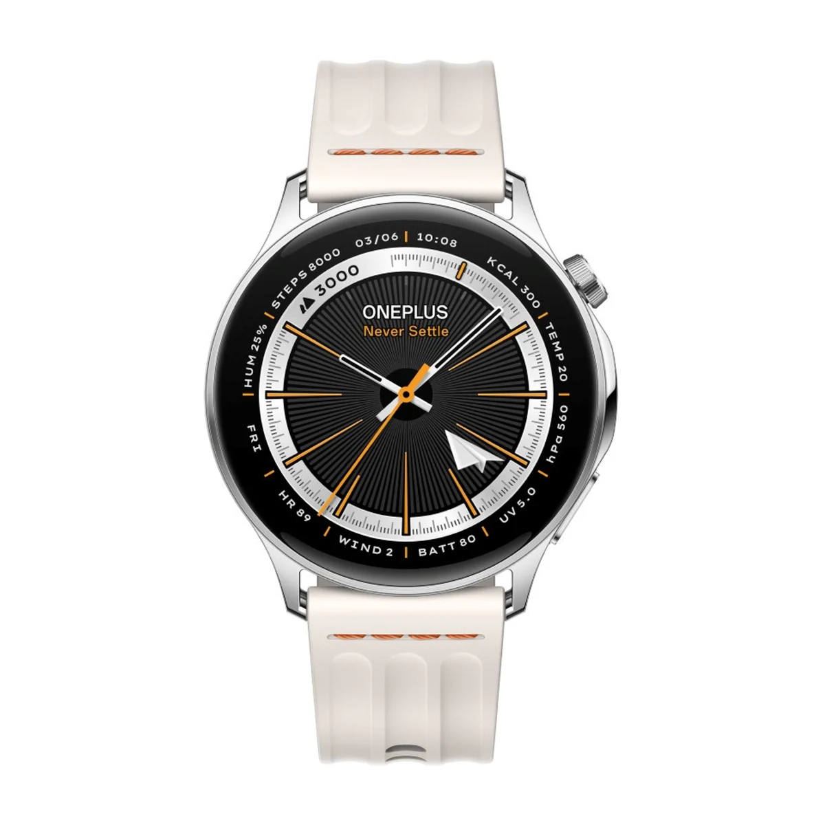OnePlus Watch Lite 45mm Silver Smartwatch