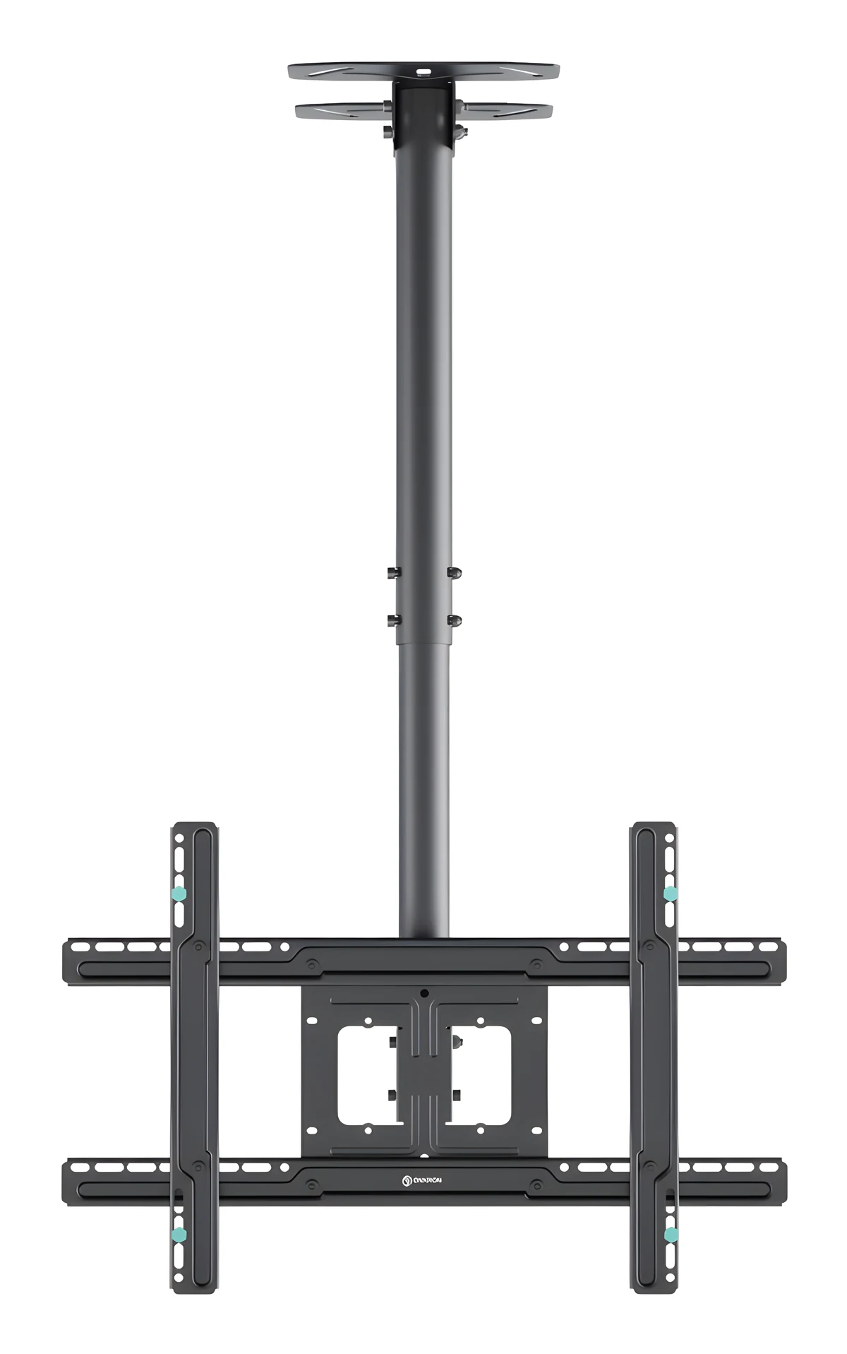 ONKRON N2L-B Uchwyt sufitowy obrotowo-pochylny do ekranu 32"-80" maks 68 kg czarny