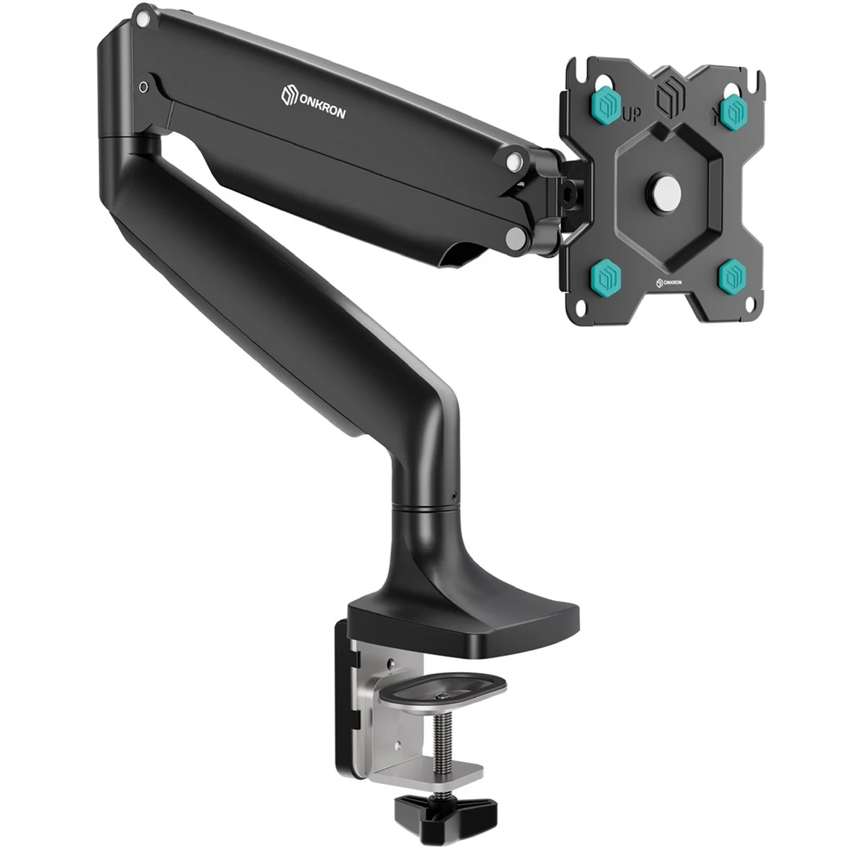 ONKRON Uchwyt biurkowy do monitora 13-32"czarny G100-B